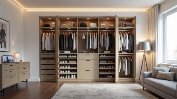 Concevez facilement un placard sur mesure en ligne